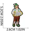 Patch Bordado Termocolante Vintage de Festival de Cerveja para Roupas de Trabalho Mochilas, Acordeão, Crachá Bordado Computador Festivo Criativo