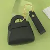 Versão Coreana de Fofo Sanrio Criativo Macaron Clutch Chaveiro Cor de Doce Pequena Carteira de Moedas Bolsa de Couro para Chaves
