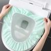 Almofada Descartável para Assento de Vaso Sanitário, Embalada Individualmente, Totalmente Coberta, Suprimentos de Viagem, Isolamento de Manchas, Tampa de Vaso Sanitário de Hotel