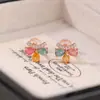 Brincos de Tarraxa Trevo Coloridos de Turmalina Prata Esterlina S925 Banhado a Ouro Rosa Yuebao Jewelry Luxo Leve Brincos de Alta Qualidade Venda por Atacado