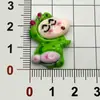 Escola de Dinossauros Ciclismo Série Shin-Chan Acessórios de Resina Kit de Materiais para Sapato Crocs Grampo de Cabelo Elástico de Cabelo Acessórios de Resina