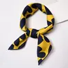 Pañuelo cuadrado pequeño para mujer 50 cm rejuvenecedor Corea del Sur pañuelo pequeño versátil artístico retro chic cinta para el pelo bufanda ins 2020 Nuevo
