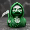 Cruce de Fronteras Nuevo Producto Guadaña de la Muerte Pato Guadaña de la Muerte Pato Decoración de Escritorio Estatua de Pato Calavera Adornos Pequeños