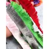 Encaje de Borla de Poliéster de Color de 2.5cm Crin de Caballo DIY Cabeza de Tigre Zapatos Pendientes Hilo de Bordar Borlas Accesorios de Ropa