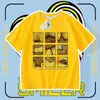 Camiseta de Manga Corta con Mercancía del Juego "Cross-Border Foreign Trade Backrooms" para Hombres, Mujeres y Niños, Top de Media Manga Base Moderno