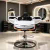 Asiento para Corte de Cabello para Niños Peluquería Juguete Eléctrico Coche de Dibujos Animados Silla para Corte de Cabello para Bebés y Niños para Peluquería