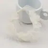 Nuevo anillo para el pelo de encaje de malla para niña, hebilla plana, cuerda para el pelo de celebridad de Internet INS de hada, accesorios para el pelo de organza color crema para bricolaje