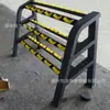 Fabricante directo equipo de gimnasio estante de mancuernas de tres niveles para damas venta al por mayor de mancuernas