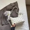 Bolsa Pequena Feminina Transfronteiriça 2026 Nova Bolsa de Ombro/Axila de Nicho Bolsa de Mão Acolchoada com Corrente Versátil Bolsa Transversal