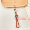 Nuevo Lanyard para Teléfono Móvil de Flor de Dibujos Animados Anti-Pérdida Creativo para Muñeca Cuerda de Nylon Llave Colgante Hebilla Cadena Corta para Mano