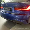 Adecuado para 20 Modificación de moldura de portón trasero BMW Serie 3 Nuevo 3 Series Lentejuelas de maletero Decoración de pedal de portón trasero M