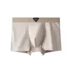 Roupa Íntima Masculina de Algodão Penteado de Alta Qualidade Tendência Boxer Shorts 7A Virilha Antibacteriana Cintura de Espiga de Trigo Boxer Briefs