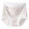 Pantaletas de Algodón de Colores de Xinjiang con Control de Abdomen y Levantamiento de Glúteos Sin Costuras para Mujer, Algodón Puro 10A, Antibacterianas, de Cintura Alta, con Entrepierna Extendida, Tipo Boxer para Mujer