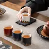 Cuatro Estaciones, Miles de Millas, Miles de Millas de Ríos y Montañas, Taza de Té, Juego de Té Kung Fu, Copa de Vino, Taza Individual, Taza de Degustación, Regalo Cultural y Creativo Navideño, Recuerdo