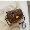 Bolso de Textura de Gama Alta para Mujer 2021 Otoño e Invierno Nuevo Moderno Ins Cadena Bolso Versátil Moderno Bolso de Hombro Bolso Cruzado