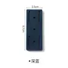 Soporte Adhesivo para Regleta sin Taladro, Clip de Almacenamiento Adhesivo de Pared para Regletas y Cables de Extensión