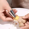 Recogedor de Uñas Que No Lastima las Uñas, Protector para Uña del Pulgar, Protector tipo Armadura para Verduras, Herramienta para Pelar, Herramienta para Pelar Frutas, Frijoles y Naranjas