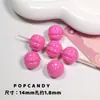 Contas de Abóbora Coloridas DIY Joias Feitas à Mão Contas Coloridas Corrente para Celular Colar Pulseira Fio Versátil Enfeites Materiais Artesanais