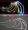Fibra óptica plástica de 1,5MM luz de lágrima LED para carro luz de destaque faixa guia de luz farol de carro fibra óptica de corpo inteiro MMA