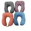 Almohada Cervical de Espuma Viscoelástica Silk Twin Peaks Protección del Cuello Almohada en Forma de U Almohada Cervical de Viaje para Coche Almohada de Viaje para Dormir en Avión