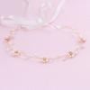 Diadema para el cabello de novia japonesa y coreana Mori Crisantemo Pedrería Hermosa Fresca Dama de honor Anillo para el cabello Accesorios para el cabello Transfronterizo
