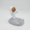 Suporte Criativo para Celular de Astronauta Espacial Suporte de Mesa Preguiçoso Decorações de Astronauta Decorações de Carro Presentes