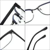 Gafas de media montura estilo halcón anti-luz azul de moda transfronterizas para hombres y mujeres gafas planas para mujeres en línea explosiones rojas retro al por mayor