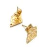 Accesorios para Pendientes Geométricos Europeos y Americanos Acero Inoxidable 18K Accesorios para Pendientes en Relieve Accesorios para Pendientes con Forma de Mariposa, Flor, Corazón