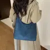 Bolsa Casual Grande e Elegante para Mulheres, Bolsa de Ombro Moderna e Estilosa, Bolsa Tote de Outono e Inverno para Mulheres