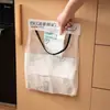 Cocina Velcro Bolsa de Plástico Bolsa de Basura Bolsa de Almacenamiento Gran Capacidad Artículos Varios Bolsa Colgante Transpirable Bolsa de Almacenamiento Artefacto de Almacenamiento