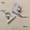 Fábrica en stock 22-85mm clavo de nido hermoso/doble luz material hierro clip elástico bueno clip redondo clip para tickets le