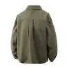 Nueva Chaqueta para Hombre Otoño/Invierno 2026 con Cuello Solapa, Estilo High Street Americano, Holgada, Cómoda, Versátil, Casual, Abrigo de Manga Larga Moderno