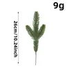 Plantas artificiales, varios tipos de agujas de pino, decoraciones de Navidad, accesorios para plantas, guirnaldas decorativas navideñas, plantas verdes artificiales de plástico