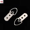 Nuevo gancho de hardware de anillo colgante de doble agujero de seda gruesa gancho para colgar pintura china caligrafía gancho para punto de cruz placa trasera gancho