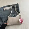 Bolsa de Palha Feminina Ombro 2026 Essencial de Verão Casual Bolsa de Alta Qualidade Bolsa de Ombro/Axila para Férias Bolsa Feminina