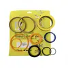 Kit de Reparación de Cilindro Hidráulico para Piezas de Excavadora Adecuado para Cargador Jcb Kit de Anillos de Sello Sello de Aceite Kit de Mantenimiento y Reparación