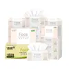 Papel de Seda Jierou 120 Hojas por Paquete, 18 Paquetes por Caja, Papel de Seda Doméstico al por Mayor, Paquete Económico, Caja Grande