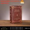 Caixa de Preparo de Bife Livro Mágico para Restaurantes Populares, Livro Falso de Madeira, Modelo de Livro Artificial, Prato de Jantar, Decoração de Mesa
