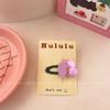Nuevo estilo coreano cosido a mano tridimensional flor de lentejuelas clip BB para niños lindo pasador para bebé clip lateral clip para flequillo pasador roto