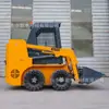 Cargadora compacta de orugas HTS25, un vehículo de ingeniería versátil para operaciones en espacios reducidos, y una minicargadora de ingeniería agrícola multipropósito