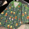 Algodón Nube Mayorista Transfronterizo Pijamas Nuevos para Mujer Primavera y Otoño Manga Larga Dulce Dibujos Animados Conjunto de Ropa para el Hogar Pijamas de Mujer