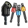 Adaptador de Destornillador en Ángulo de 105 Grados Transfronterizo Herramienta Flexible Varilla con Junta Universal de 360 Grados Juego de Varillas con Junta Esférica de Acero de Colores