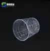 Taza medidora de plástico transparente de 5-100 ml, taza con escala engrosada, taza medidora pequeña para reempaque, taza medidora experimental de PP, taza para muestreo y reempaque