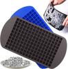 Bandeja de Gelo de Silicone Benhaida com 160 Cubos Gelo Picado Bandeja Pequena para Gelo Bandeja de Gelo com 160 Furos Bandeja de Gelo Máquina de Gelo