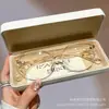 Óculos Cat-Eye Anti-Luz Azul Sem Grau, Podem Ser Personalizados com Lentes de Grau, Armações de Óculos Ultra Leves Versáteis de Alta Qualidade, Armações Cat-Eye