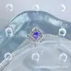 Pendientes de aleación de titanio ASTMF-13 con textura en forma de diamante, studs para labio de titanio G23 con rosca interna y circonita súper brillante, joyería para piercing