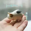 Estilo Cabaña con Pantalla Estilo Showa Tatami Retro Casa de Muñecas Miniatura Escena Hecha a Mano Adornos