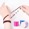 Cuerda elástica directo de fábrica rollo grande de 500 metros hilo elástico hilo para cuentas diy hilo elástico hilo elástico para cuentas