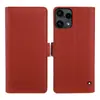 Adequado para Nothing Phone 3A lite, capa de celular em couro com sensação de pele, capa flip, porta-cartões, suporte, anti-queda, estilo executivo