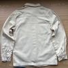 Camisa Infantil Europeia e Americana Espessa Primavera e Outono Algodão Puro Infantil Cor Sólida Camisa de Manga Comprida Camisa Infantil com Colarinho de Vestir